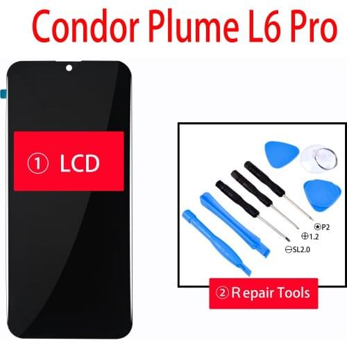 NEW 6.21inch Condor Plume L6 Pro LCD Display+Touch Screen Digitizer Assembly Tested LCD+Touch Digitizer for Condor Plume L6 Pro