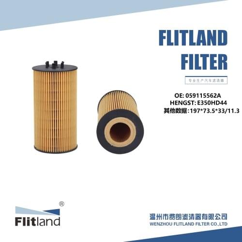 Manufacturer sale oil filter OE 059115562A E350HD44 HU842X OX164D USE FOR AUDI VW SKODA A4 Avant A6 A8 Allroad Passat FL-J197