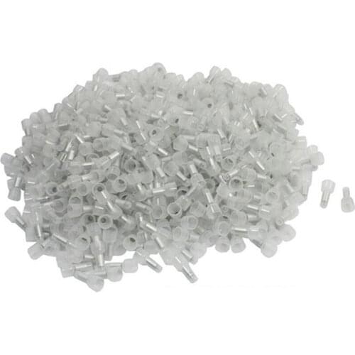 1000 Pieces Of Transparent Protective Closed End Wire Crimp Connector Cover