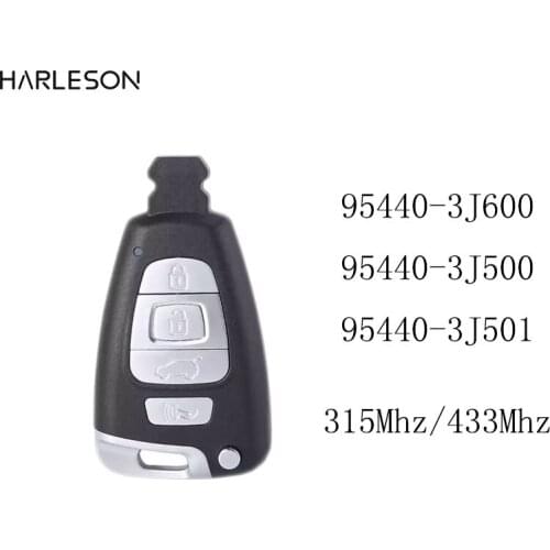 SY5SVISMKFNA04 Keyless Go Smart Remote Control Key Fob 4 Buttons for Hyundai Veracruz 2007 - 2012 95440-3J600 95440-3J500/3J501