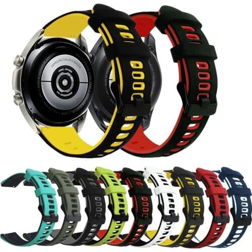 JKER 20mm Watchband Strap For Garmin Vivoactive 3 Venu Soft Silicone wristband Bracelet for Garmin Forerunner 245 245M 645 Watch