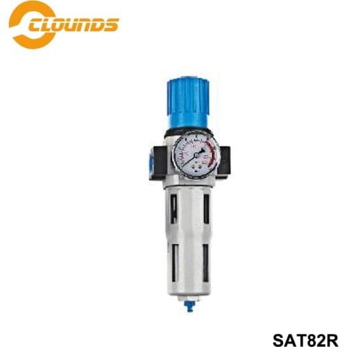 SAT82R Air Source Gas Treatment Unit Filter Pressure Regulator With Gauge Tools