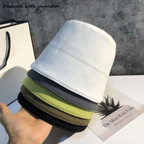 Hat Womens Day Korean version of Joker spring and summer small basin Hat tide fisherman Hat retro desk lamp Hat