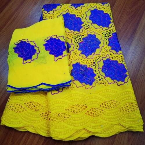 Swiss dry lace in switzerland 2020 high quality lace fashion women cotton swiss voile lace latest nigerian lace fabrics 7yards