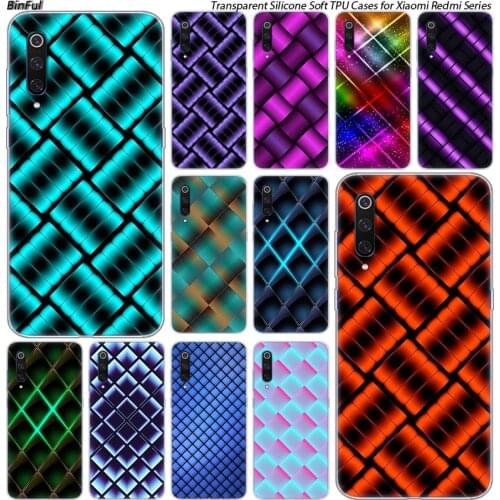 Hot Fractal Art Silicone Case For Xiaomi Pocophone F1 9T 9 9SE 8 A2 Lite A1 A2 Mix3 Redmi K20 7A Note 4 4X 5 6 7 Pro S2 Cover
