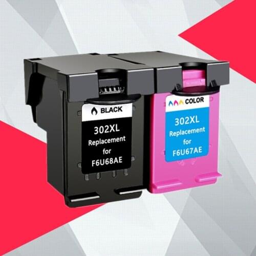 Compatible 302XL Replacement for HP 302 for HP302 XL Ink Cartridge for Deskjet 1110 1111 1112 2130 2131 printer