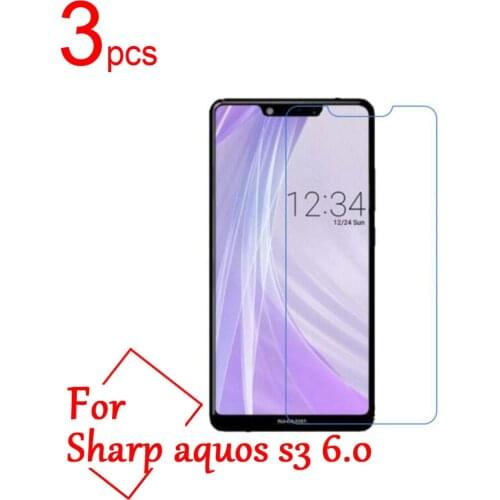 3pcs Ultra Clear/Matte/Nano Anti-Explosion For sharp s3 LCD Screen Protector guard Cover for sharp aquos S2 S3 Protective Film
