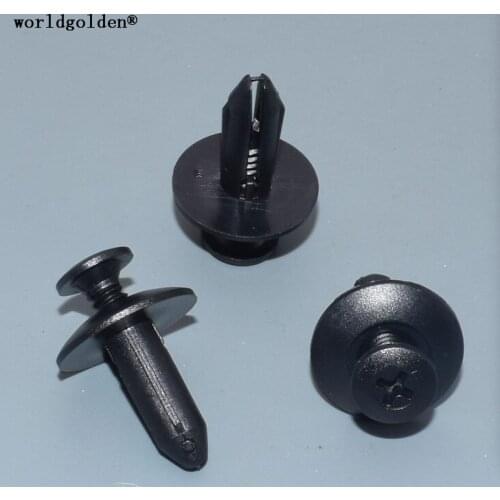 Worldgolden 100pcs auto fasteners Splash Shield Reatiner for Ford W706092-S300