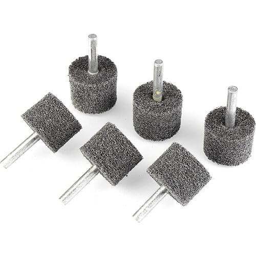 1Pcs 6mm Shank Nylon Fiber Wheel Grinding Head Abrasive Tool Accessories Polishing Wheel Jade Metal Grinding Polishing