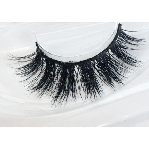 UPS Free Shipping 1000pair/lot Mink Lashes 100% Handmade Cruelty Free Lashes Crisscross Dramatic Reusable Natural Eyelashes Make