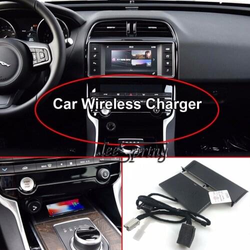 Car Wireless Charger for JAGUAR XEL-XFL-F-PACE wireless charging standard WPC Qi 1.2