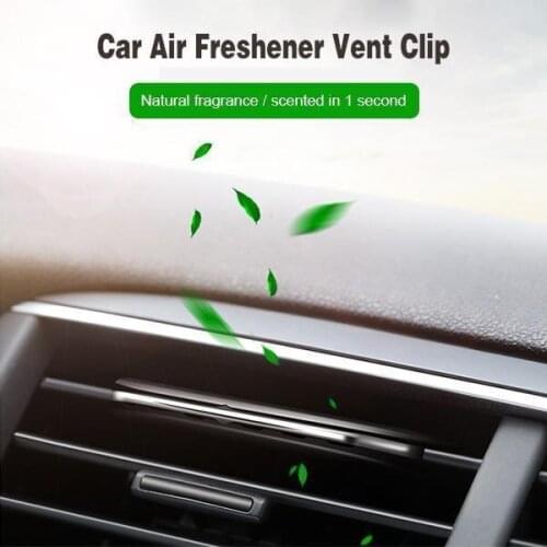 Car Air Vent Solid Perfume with Refill Sticks Car Air Freshener Smell in the Car Styling Air Vent Perfume Parfum Flavoring
