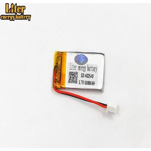 XHR-2P 2.54 3.7V 600mAh 402540 polymer lithium battery point reading machine business pen