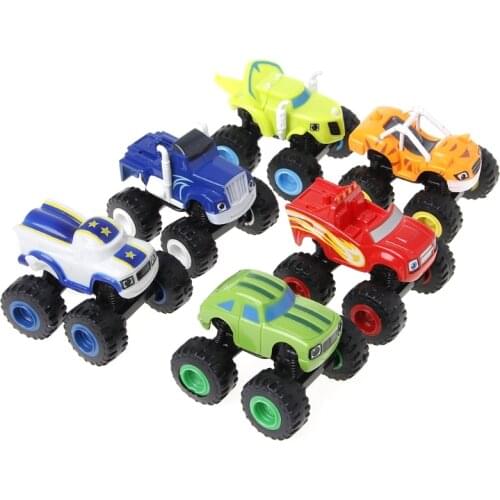 Blaze Machines Vehicle Toy Racer Cars Transformation Toys Gifts For Kids