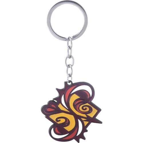 SK8 the Infinity S Logo Keychain Langa Reki Cosplay Key Chain for Women Men Badge Keyring Jewelry Accessories