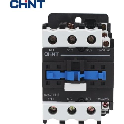 CHNT CJX2 3 poles miniature contactors-motor CJX2-6511(1NO&1NC) 50HZ AC 380V,220V,127V,110V,48V,42V,36V,24V
