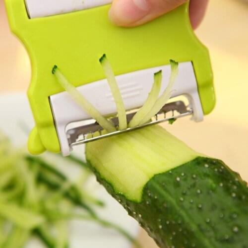 Multifunctional Sliced Shredded Vegetables Fruit Cutting Equipment Cucumber Slicing Machine Peeling Machine Kitchen Novel Tools