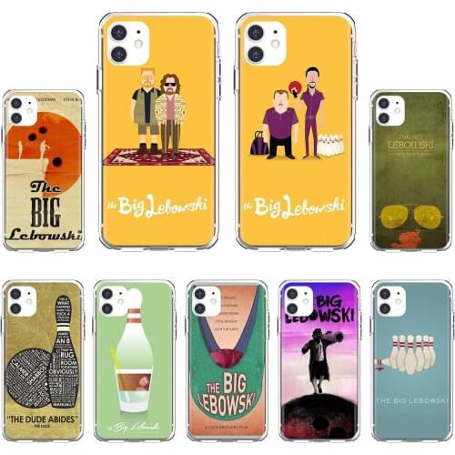 For Xiaomi poco X3 nfc F2 Pro M3 Mi 5X 6X Max Mix 1 2 2S 3 Mi5 Mi6 Mi3 Mi4 The-Big-Lebowski-1998-Movie-Posters Soft Case Covers