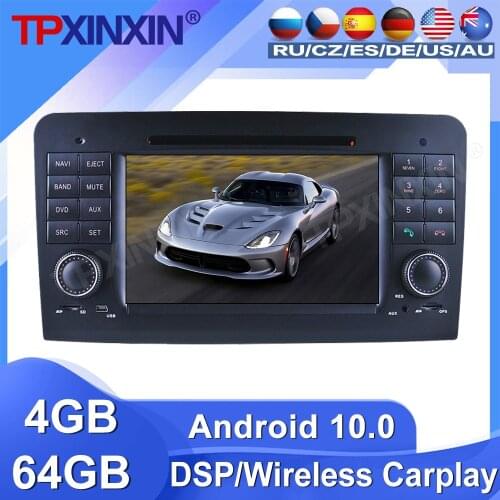 64G For Mecerdes Benz ML W164 GL X164 2005-2012 Android Car Radio Tape Recorder Multimedia Player GPS Navigation IPS HD Screen