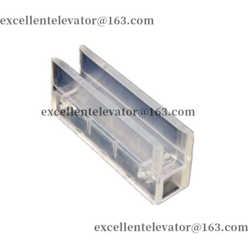XAA380S1 Elevator Guide Shoe Insert L120mm Groove Width 16mm Polyurethane Use for Otis 1 Pack=10 Pieces