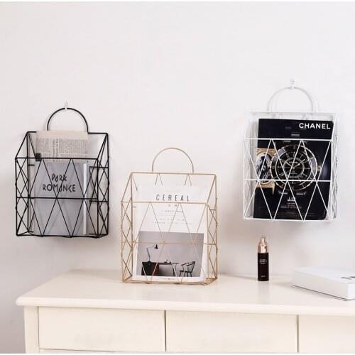 New Nordic Style Scandinavian Metal Wall Shelf Nordic Wall Decor Shelf Living Room Decoration Organizer Storage Holders Wall Dec