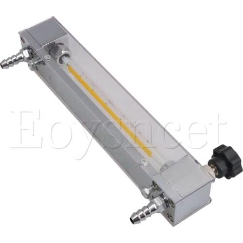 LZB-4 1-10L/h Clear Flow Meter for Water Gasoline Liquid Flow Rate with 2/5in Hose Thread