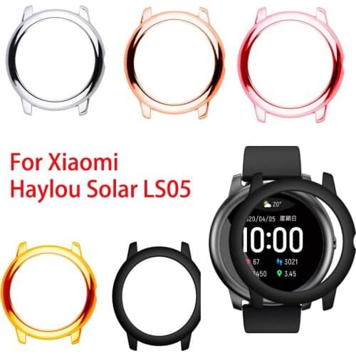 Replacement Watch Shell Cover For Xiaomi Haylou Solar LS05 Smart Watch Bumper PC Smart Watch Accessories Protective Shell Case
