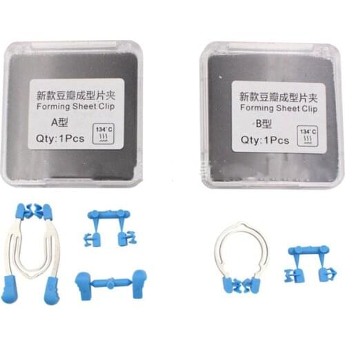 Dental Sectional Contoured Matrix Clip Matrices Clamps Wedges Dentist Tools The Newest Type Plier A&B