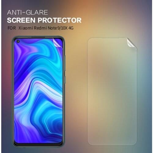 Screen Protector for Xiaomi Redmi Note 9 Nillkin Clear / Matte Soft Plastic Film for Xiaomi Redmi 10X 4G