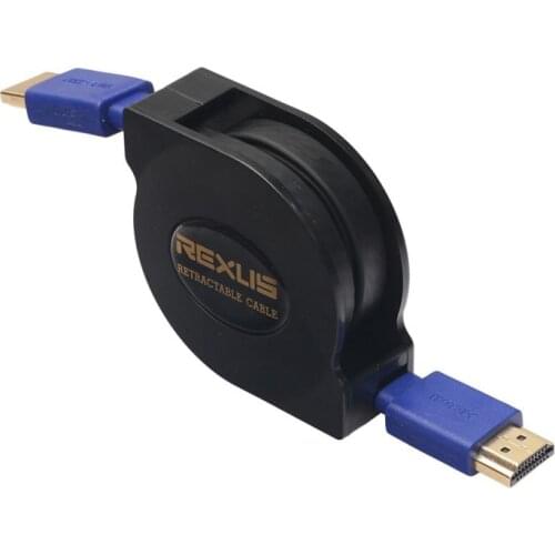 1pc 1/1.8M Cables 1080P Retractable Extension Cable For HDMI-Compatible Digital HD TV/DVD/Projector For PS3 For XBOX 360