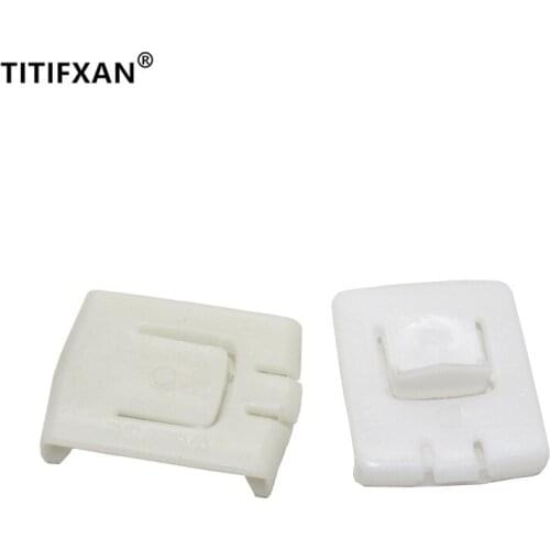4PCS Car seat slide fixing slider plastic fastener clip for Santana Jetta Cowin