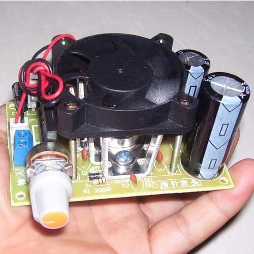5pcs Hot Sell LM338K Power Adjustable Power Supply In 3-36V Out 1.2-30V 5A Converter