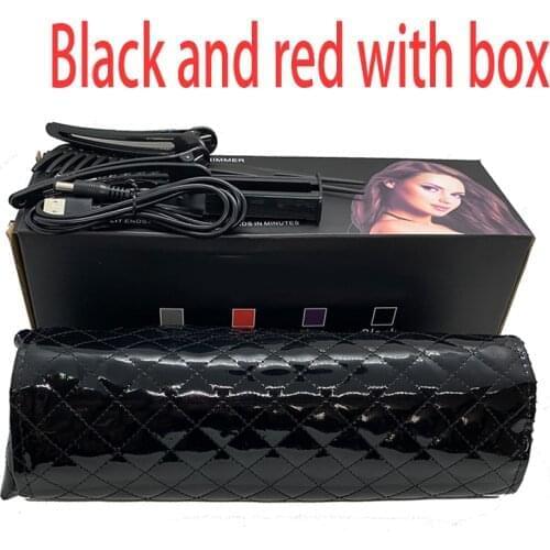 Cordless Split End Hair Trimmer for Men and Women Includes Fixed 1/4" Trim Settings, Includes Hair Accessories and Carrying Bag