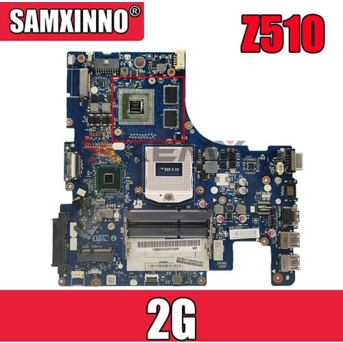 Laptop motherboard For LENOVO Z510 Mainboard AILZA NM-A181 90004479 SR17E N14P-GV2-S-A1 2G