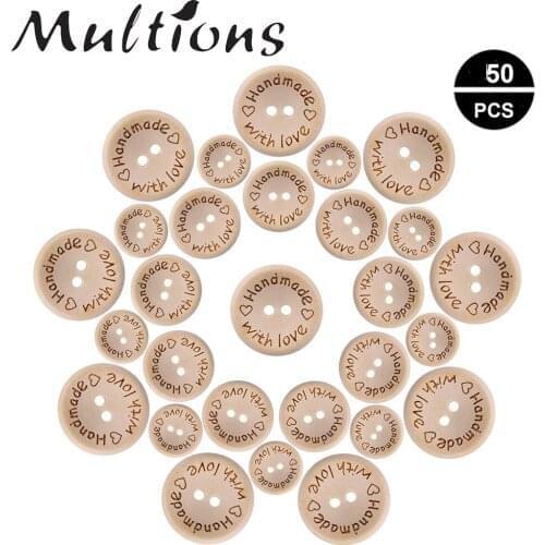 MULTIONS Wooden Buttons