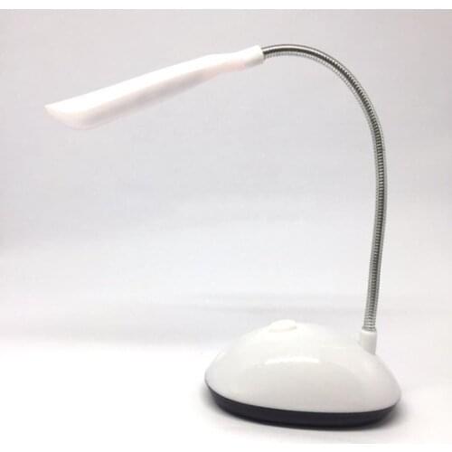 Modern New Jetfast Mini Acrobat Battery Powered LED Table lamp White Desk lamp
