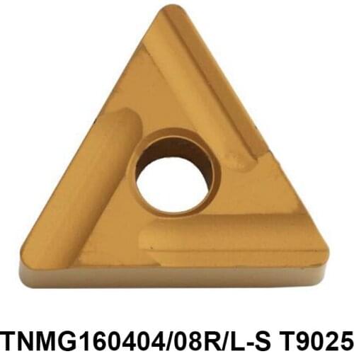 Original TNMG160404 TNMG160408 TNMG160404L-S TNMG160404R-S TNMG160408L-S T9025 Carbide Inserts Lathe Tools Turning CNC