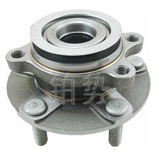 Car Front wheel hub assembly 2008-Nis sanX -Tr ail QAS HQAI 2.0L XE MT 4WD Front wheel bearing unit Front wheel axle head
