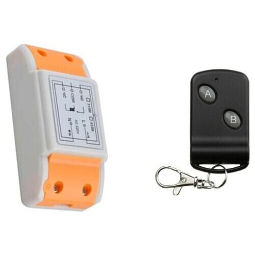 220 v 1 ch remote control switch 1 pcs receiver + 1 pcs transmitter Inter-lock mode 50m