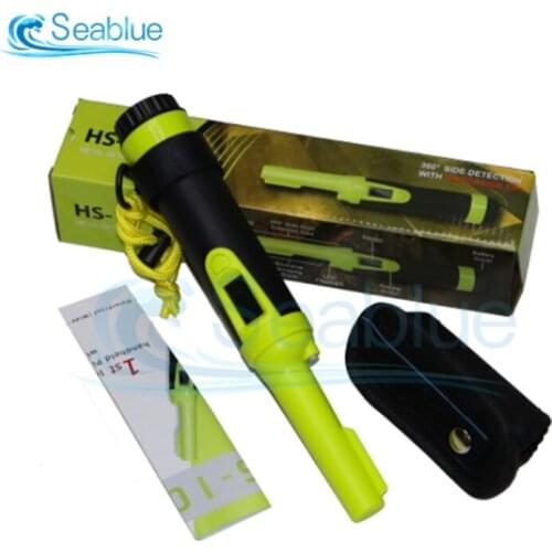 Fully Waterproof Handheld Metal Detector With Screen Display Highly Sensitive Metal Positioning Rod