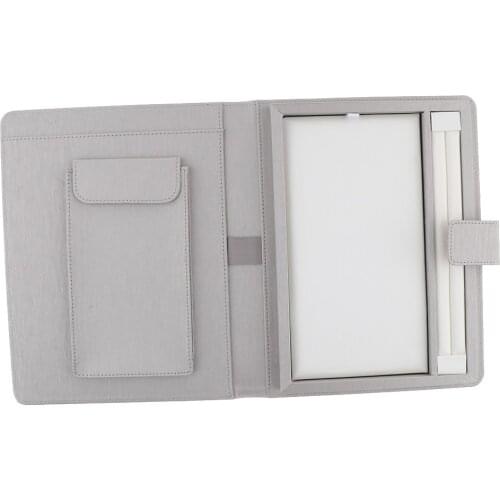 PU Leather Jewelry Box Storage Organizer Earring Necklace Holder Book Shape 22 x 28 x 2.5cm