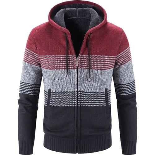 YOUYEDIAN Men's Cardigans With A Hood