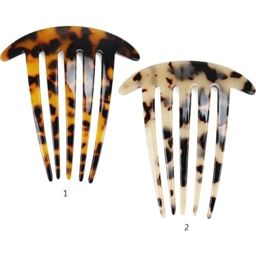 Fashion Comb Banana Shape Barrettes Hair Claw Plastic Stick Bun Maker Tool Hairpin Hair Jewelry Accessories Hair Clip