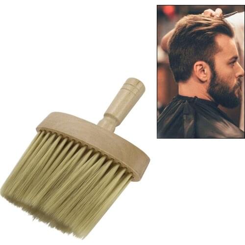 1pc Soft Hair Dust Brush Neck Face Duster Barber Hair Sweeping Brush Salon Cutting Brush Styling Tools