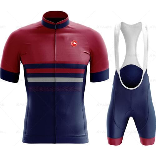 2020 Bike Pro Team Mens Racing Suit Tops Triathlon Professional Bike Wear Quick Dry Jersey Suit Ropa Ciclismo cycling clothing