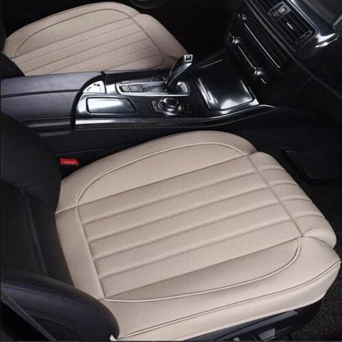 3D PU Leather Car Seat Covers Auto Seat Cushion Mat Breathable Car Front Rear Back Seat Cover Universal Car Accessories