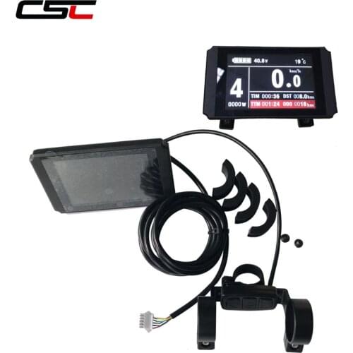 Colorful Ebike 24V 36V 48V KT LCD8 Waterproof Display Intelligent LCD8H Control Panel Electric Bicycle Bike Parts Controller