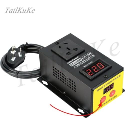 10000W high power SCR electronic voltage regulator thermostat motor fan electric drill variable speed governor 220V