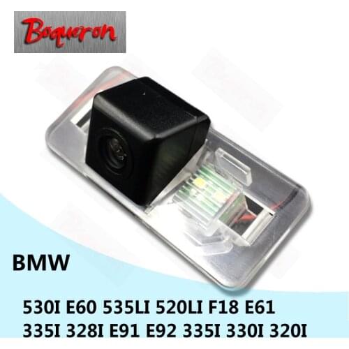 For BMW 530I E60 535LI 520LI F18 E61 335I 328I E91 E92 335I 330I 320I HD Car Night Vision Reverse Backup Rear View Camera SONY