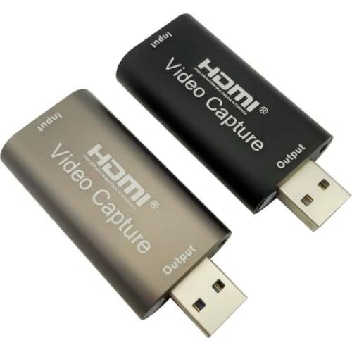 HMDI Video Capture Card USB 3.0 2.0 HDMI Video Grabber Recorder Box fr PS4 Game DVD Camcorder HD Camera Recording Live Streaming